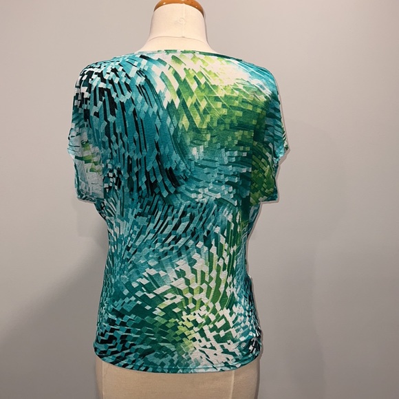 Linea Domani summery top with twist detail at waist, large - Picture 3 of 6